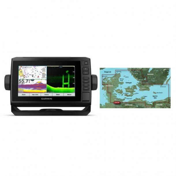 Garmin ECHOMAP UHD inkl. søkort - Garmin GPS / Kortplotter - Shipshape.dk – køb til din båd