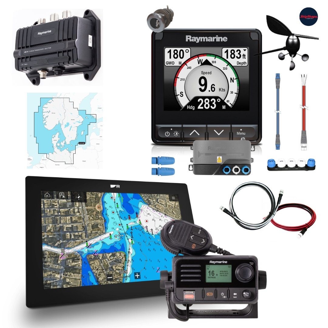 Raymarine Pakketilbud Sejlbåd Raymarine kortplotter Shipshape.dk