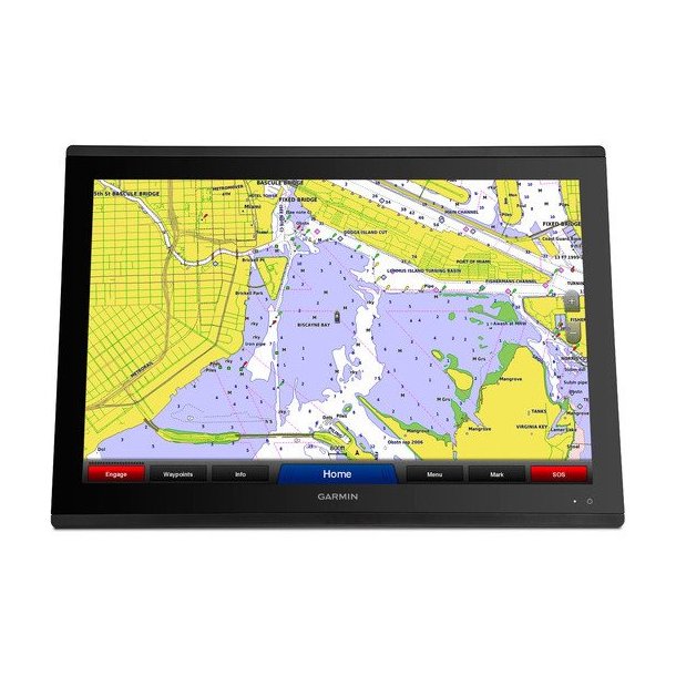 GPSMAP® 8424 MFD M/ globalt baggrundskort - GPS / - køb udstyr til din båd