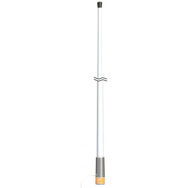 VHF56 antenne 2.6m fiber m/6.5m coaxkabe