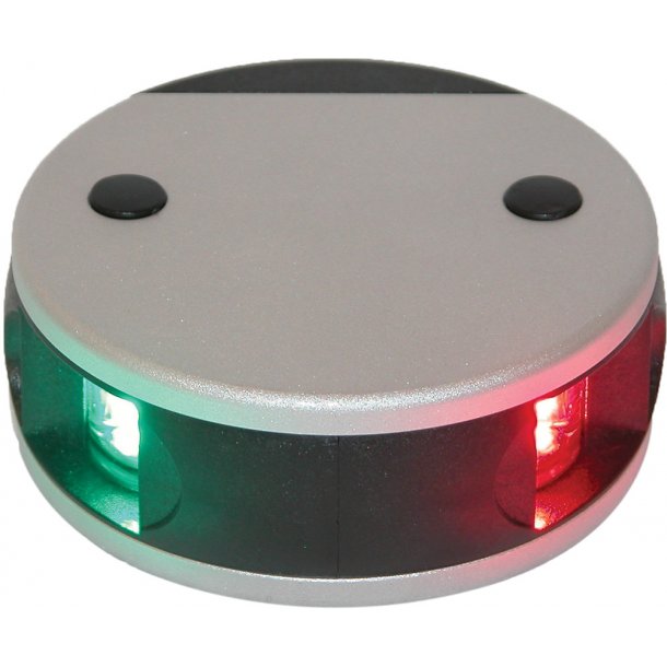 Lanterne Aqua-34 LED 2-farvet stb/bb alu