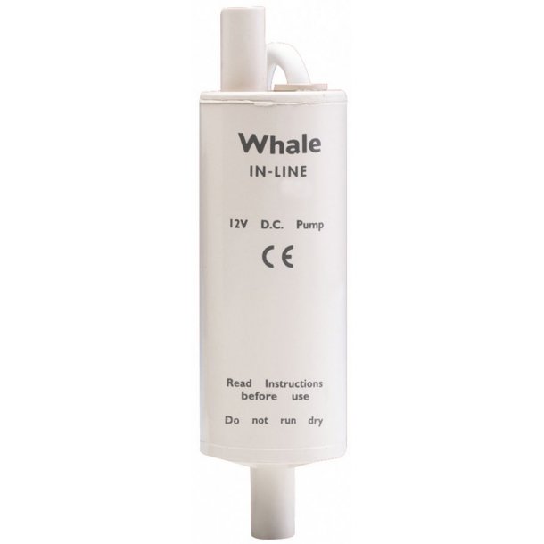 Whale centrifugalpumpe inline 12V