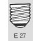 Kutterlampe E27 12v 40W