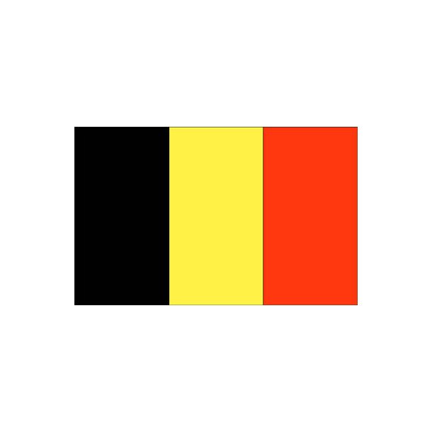 Gsteflag Belgien trykt 30x45