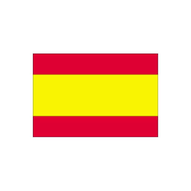 Gsteflag Spanien trykt 30x45cm