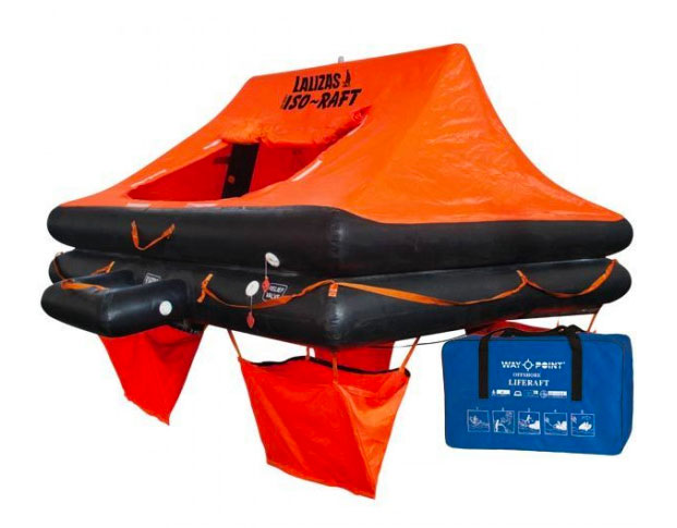 Redningsflåde ISO RAFT 4 pers. taske