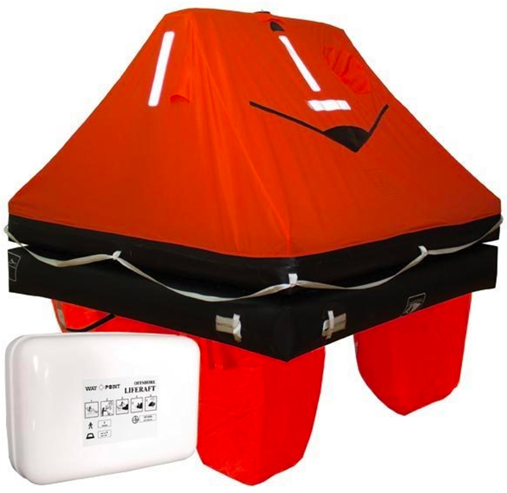 Redningsflåde ISO RAFT 6 pers. container