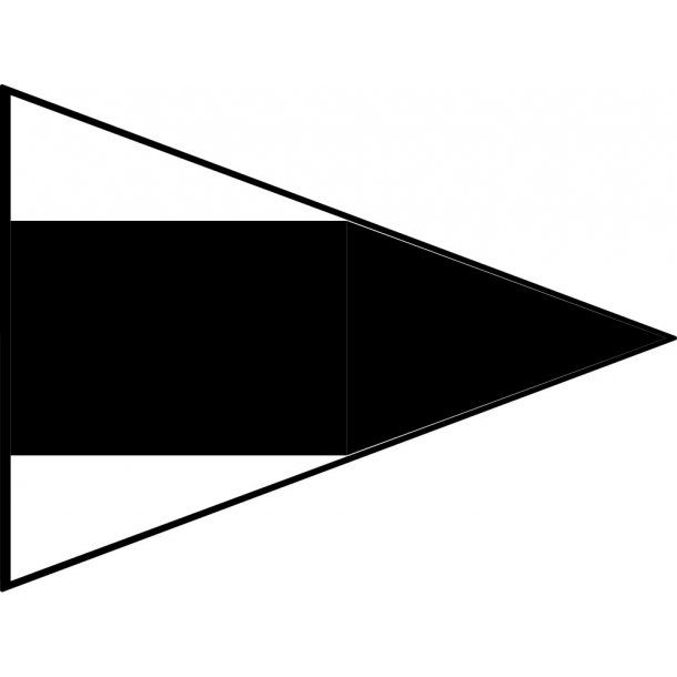 Signalflag vvet 30x45cm C