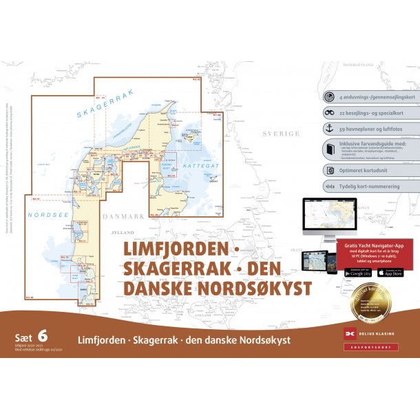 Skort Satz 6 Limfjord/Skagerak/Vesterh.